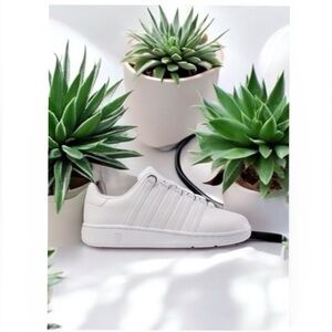 OG: K Swiss ミ Original XW Low K13/094 Leather Sneakers ミ White ミ 6.5M 37.5 ミ